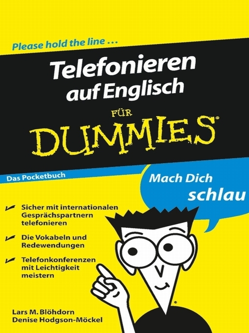 Title details for Telefonieren auf Englisch fur Dummies Das Pocketbuch by Lars M. Blöhdorn - Available